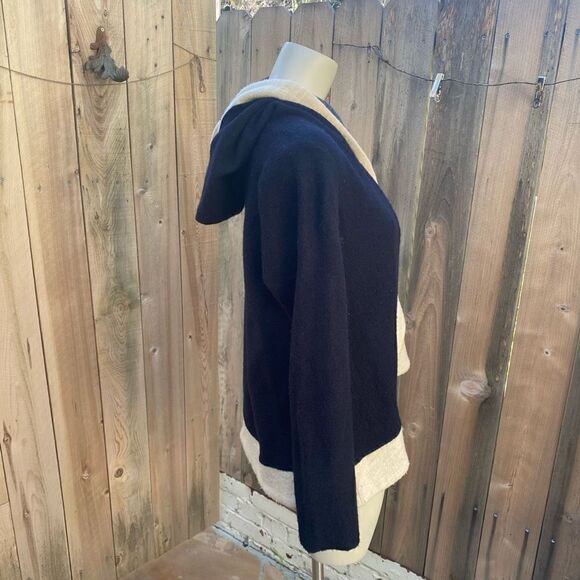 Anthropologie Rosie Neira Colorblock Boiled Wool Jacket size small - Picture 8 of 10